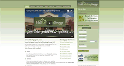 Desktop Screenshot of halllendinggroup.com